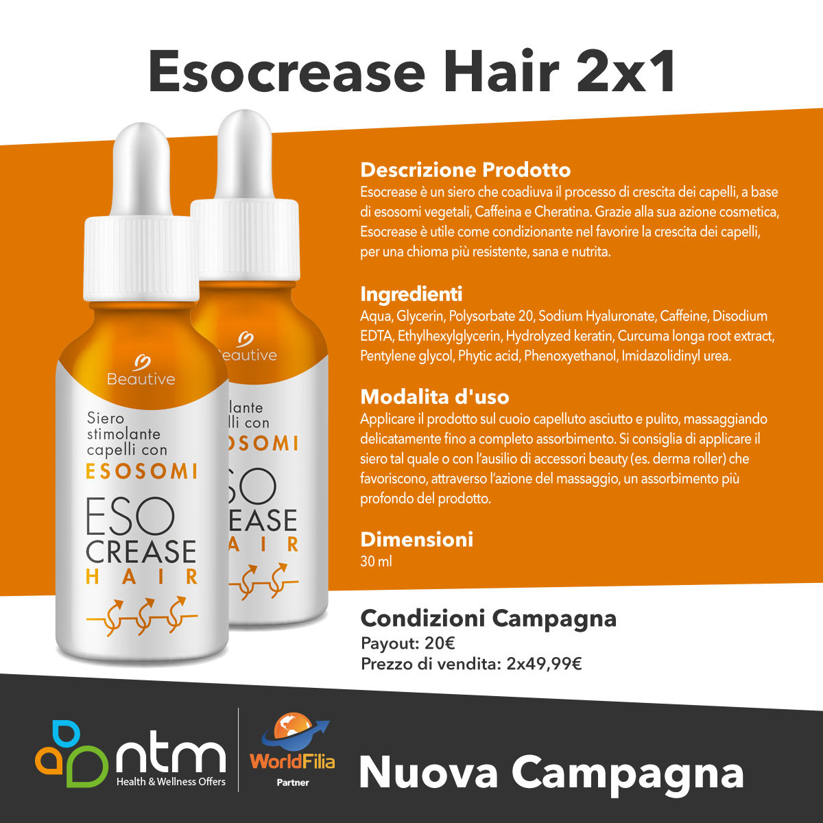 (NTM) Esocrease Hair 2x49